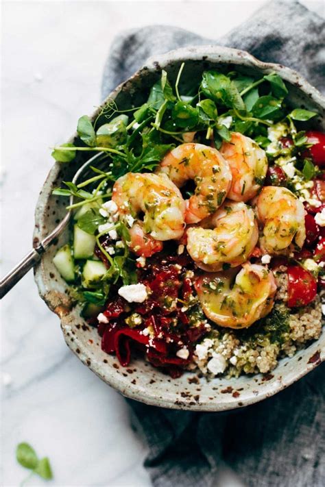 Summer Quinoa Salad Jars With Lemon Dill Dressing Recipe Pinch Of Yum