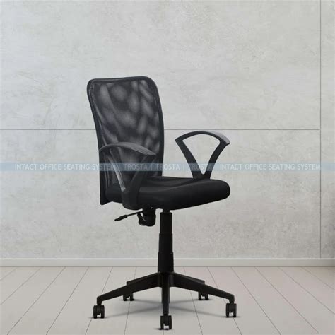 Black Office Chair Staff Office Chairs Low Back Workstation Chair