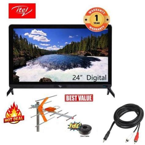 Itel Inch Ac Dc Tv Led Tv With Inbuilt Decoder Free Aerial Audio