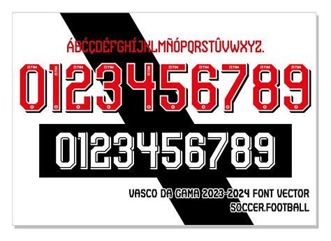 Font Vector Vasco Da Gama 2023 2024 Font SVG AI Eps Pdf Etsy Australia