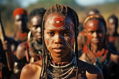 Traditional Zulu people South Africa within an African tribe | Premium ...