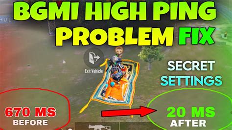 Ms Ping Trick Bgmi High Ping Problem Solution Update How To