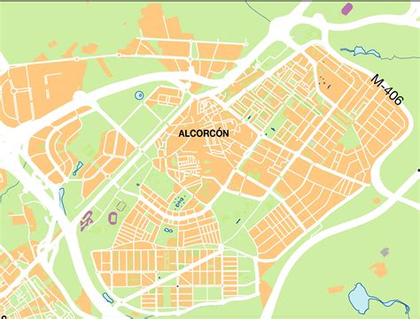 Alcorcon Am Mapa Vectorial Illustrator Eps Bc Maps Mapa Vectorial Eps