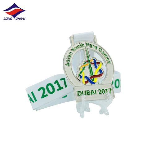 Longzhiyu Years Manufacturer Custom Olympic Medal Epoxy With Ribbon