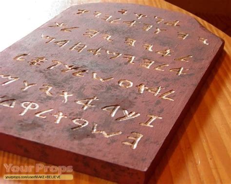 The Ten Commandments The Ten Commandments tablets prop replica replica ...