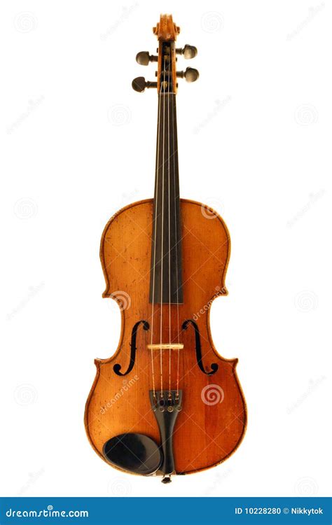 Violino Antigo Isolado Foto De Stock Imagem De Executar 10228280