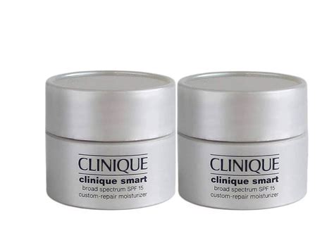 Clinique Smart Spf 15 Custom Repair Moisturizing Cream For Dry Combination Skin 2 Pack 1 0 Oz