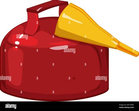 Gasoline Fuel Can Cartoon Vector Illustration Stock Vector Image And Art