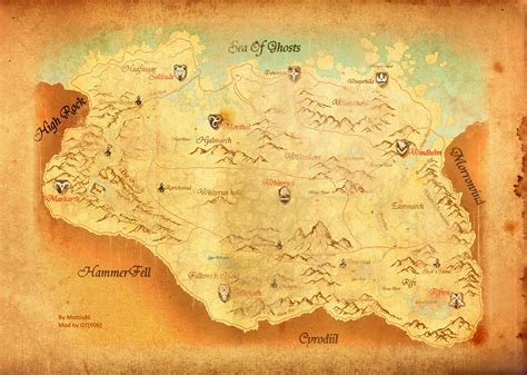 High Resolution Skyrim Maps - GamingReality