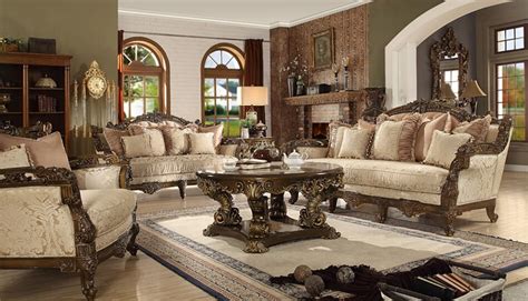 Homey Design Hd 1609 El Dorado Ii Formal Living Room Set Dallas