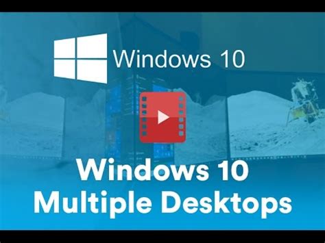 How To Create Multiple Desktops In Windows 10 YouTube