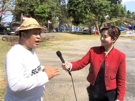 Pusatkan Peringatan HUT RI Ke 78 Di Pantai Taipa Ruksamin Untuk