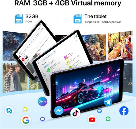 Umidigi Latest Android Tablet G Tab Mini Gb Gb Tb