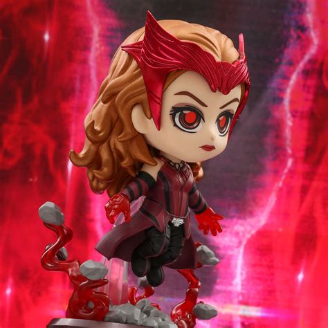 Scarlet Witch Cosbaby Bobble Head By Hot Toys Wandavision Was Released Today Dis Merchandise