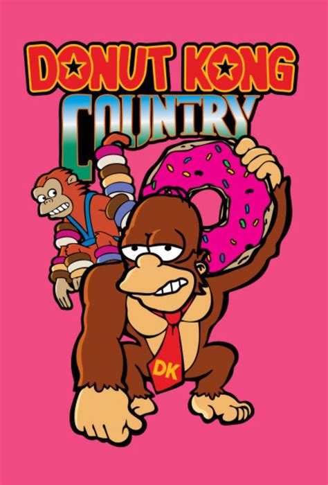 Donut Kong Country The Simpsons Personajes De Los Simpsons Dibujos