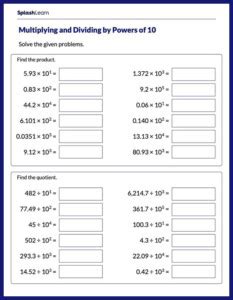 Decimals Worksheets For 4th Graders Online SplashLearn