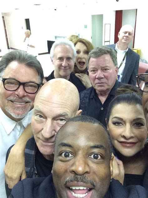 Star Trek: TNG cast reunite for selfie