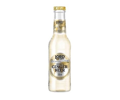 Lord of Taste Premium Ginger Beer piwo imbirowe napój butelka 200ml