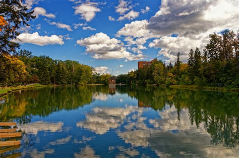 Ashad Mukadam — The lagoon at Bowness Park.