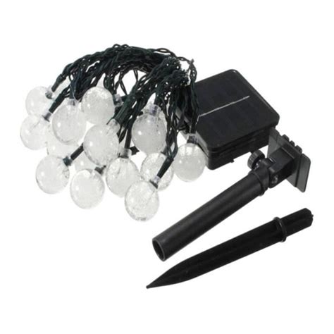 Lumi Res De Cordes Solaires Ext Rieures Lights De F E Imperm Ables