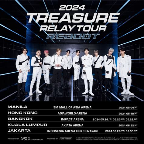 Treasure Relay Tour Reboot In Manila Concert