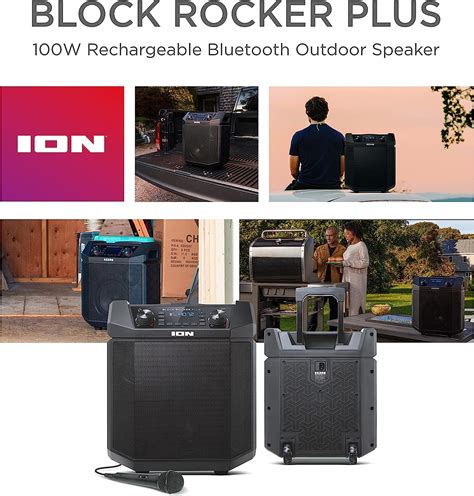 Ion Block Rocker Xl Portable Bluetooth Outdoor Australia Ubuy