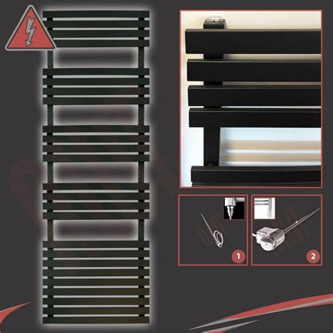 Corwen White Flat Panel Electrical Horizontal Radiators