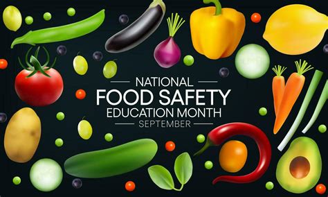 National Food Safety Education Month Observed Each During September