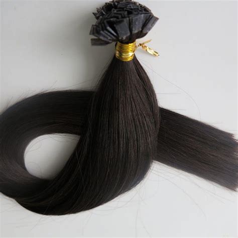 Flat Tip Hair Pre Bonded Keratin Human Hair Extensions 100g 100strands