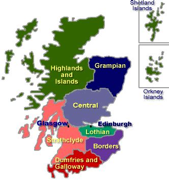 Maps Of Scotland Free Printable Maps