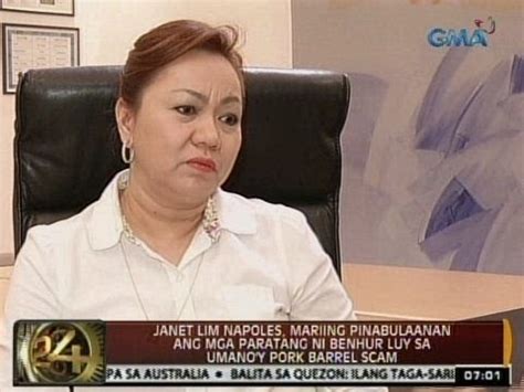 Oras Napoles Mariing Pinabulaanan Ang Mga Paratang Ni Benhur Luy Sa