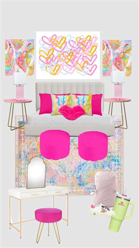 Check Out Kaileepalmerr S Shuffles Preppy Dorm Room Decor Dorm Room