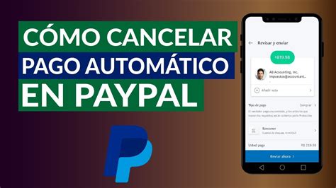 C Mo Puedo Cancelar Un Pago Autom Tico En Paypal Simples Pasos Youtube