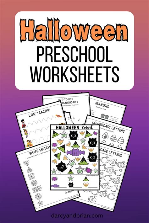 Fun Halloween Pre K Worksheets Free Preschool Printables Worksheets Library