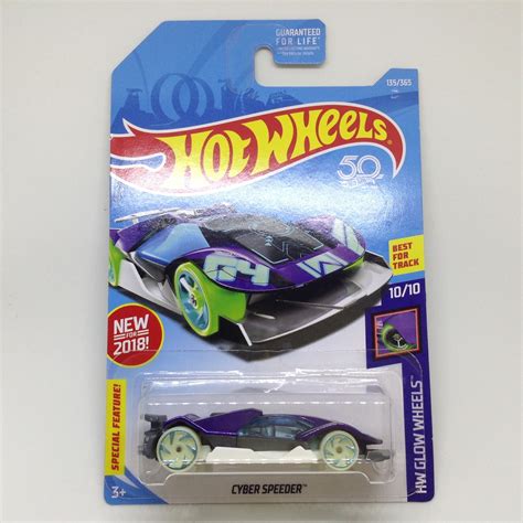 JULIAN S HOT WHEELS BLOG Cyber Speeder New For HW Glow Wheels