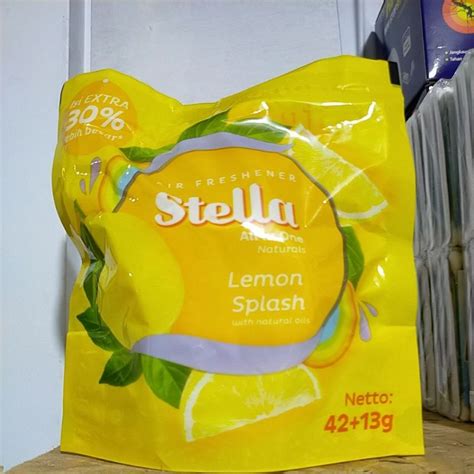 Jual Stella Gantung All In One Lemon Fresh 55 Gr Pengharum Ruangan