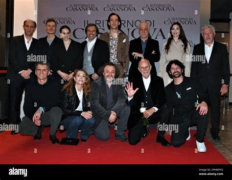 Milan 28th Mar 2023 Milano Italy The Return Of CASANOVA Film