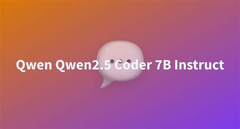 Qwen Qwen Coder B Instruct A Hugging Face Space By Icewind