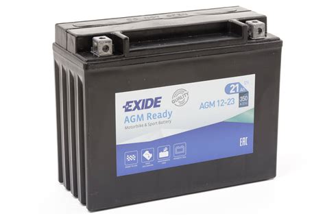 Exide Mp Akku AGM12 23 12V 21Ah 205x87x162 YTX24HL BS Tehdassul