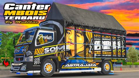 MOD BUSSID TRUCK CANTER TERBARU SHARE LIVERY MOD TRUCK CANTER