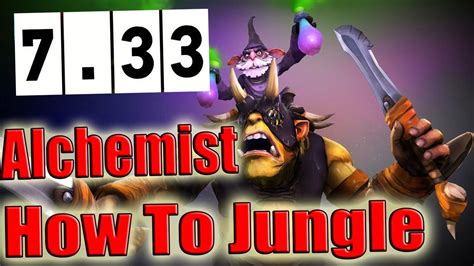 Dota How To Jungle Alchemist Patch Crazy Forest Youtube