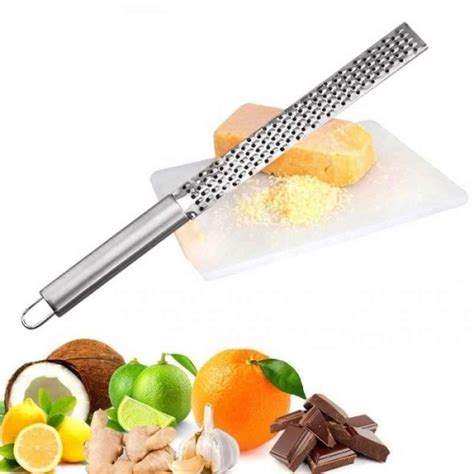 Jual Parutan Sayur Buah Alat Parut Keju Lemon Kelapa Grater Stainless