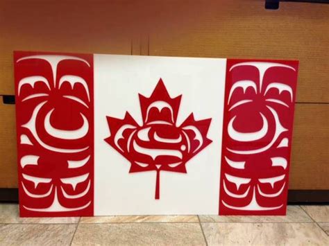 Native Canadian Flag