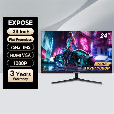 Monitor 24 Inch Monitor Pc 27 Inch Gaming Monitor Pc Expose 165hz Flat