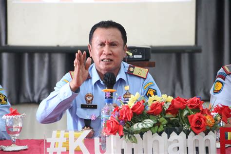 Beri Penguatan Tusi Di Lapas Binjai Kakanwil Kemenkumham Sumut