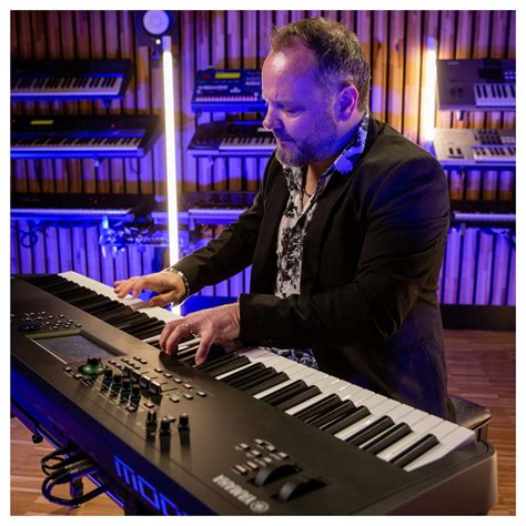 Yamaha Modx8 Plus Synthesizer With Graded Hammer Action At Gear4music