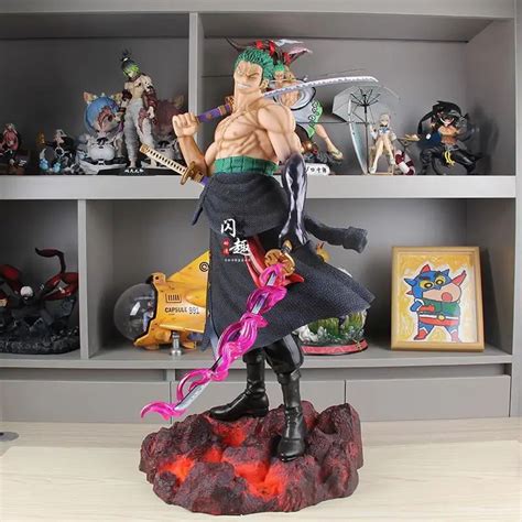 Jual Action Figure Roronoa Zoro Five Head One Piece Big Jumbo Size 50CM