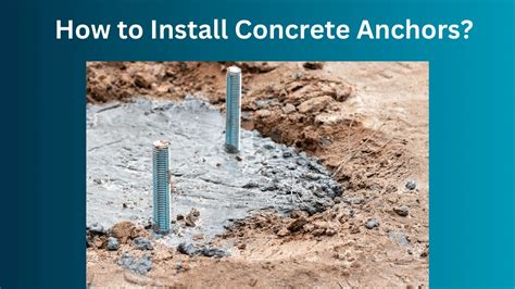 How To Install Concrete Anchors