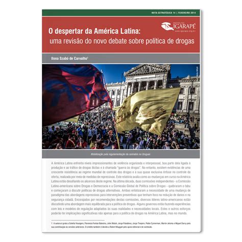 O despertar da América Latina uma revisão do novo debate sobre política de drogas Instituto