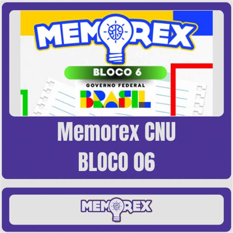 Memorex Cnu Bloco 06 2024 Rateio De Cursos Online